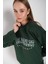 Kadın Los Angeles Baskılı Oversize Sweatshirt 3
