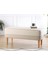 Lorence Home Randler Bench Puf - Krem 3