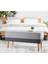 Lorence Home Randler Bench Puf - Gri 2