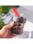 330ML Çocuk Öğrenci Tek Içecek Plastik Bardak Taşınabilir Hasır Bardak Sevimli Su Bardağı (Ücretsiz 3D Etiket) (Yurt Dışından) 2