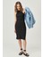 Skinny Fit %100 Pamuk Kolsuz Elbise 1