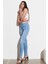 Skinny Fit Dar Kesim Yüksek Bel Esnek Jean Kot Pantolon 2