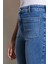 Flare Fit Yüksek Bel İspanyol Paça Esnek Jean Kot Pantolon 3