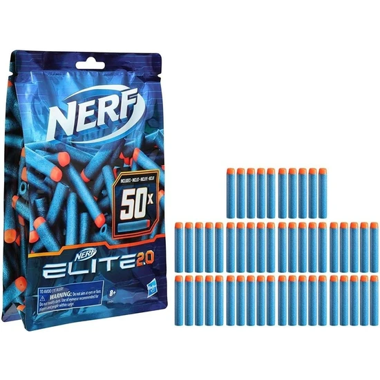 Nerf Elite 2.0 Dark Yedek Paketi 50LI E9484