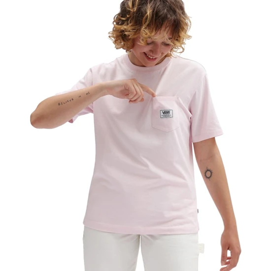 Vans Classic Patch Pocket Lila T-Shirt