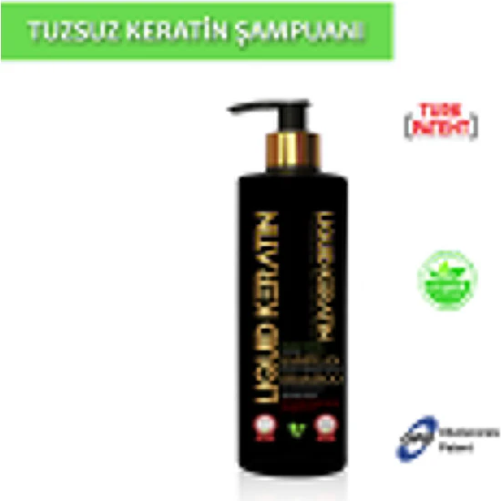 Liquid Keratin Tuzsuz Şampuan 350 ml