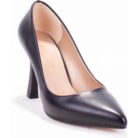 Dagoster DZA07-388451 Siyah Stiletto Topuklu Kadın Ayakkabı