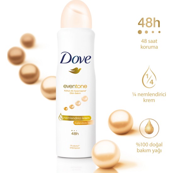 Dove Eventone Deodorant 150 ml Fiyatı Taksit Seçenekleri