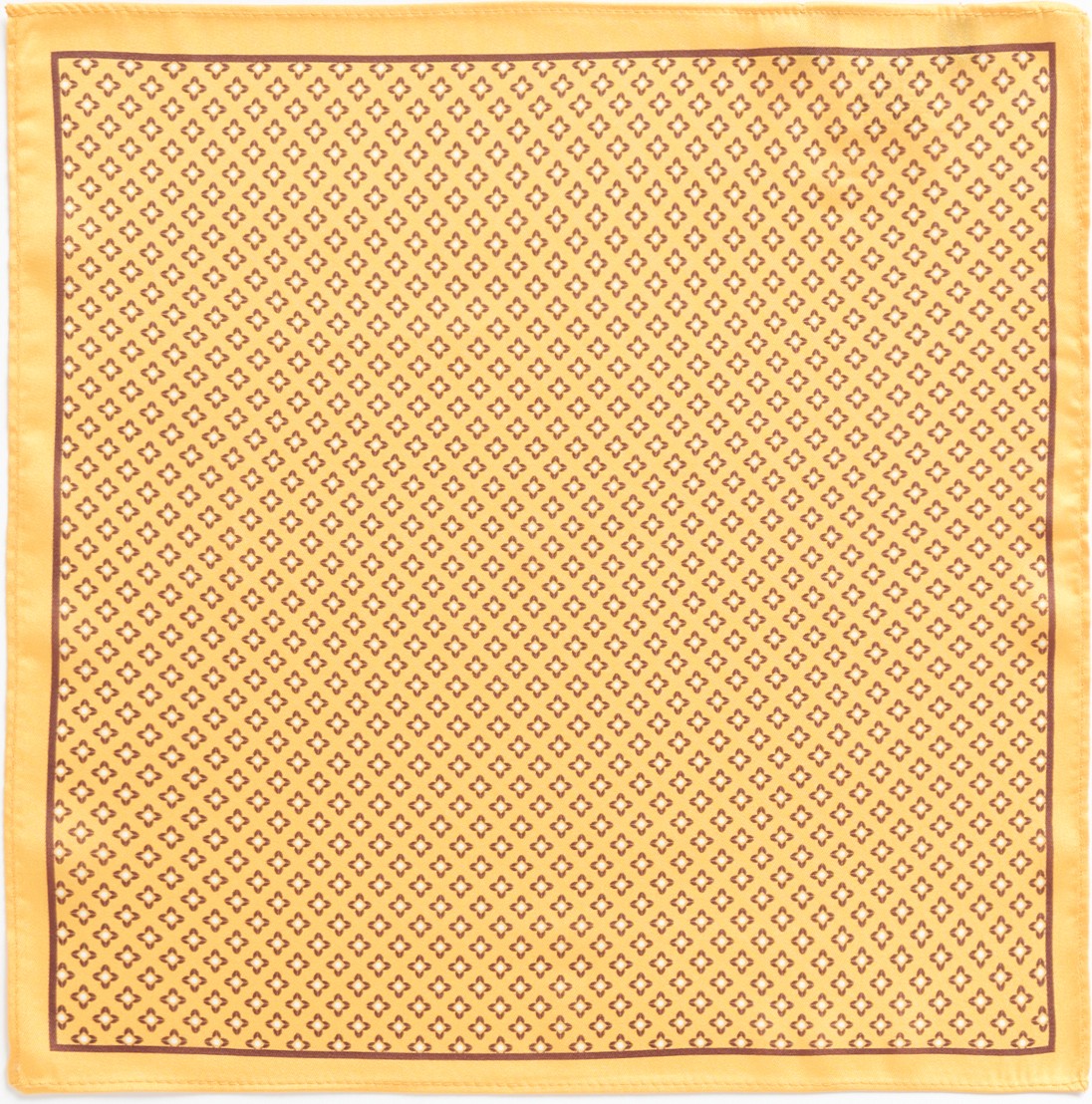 Altınyıldız Classics Erkek Sarı Desenli Mendil görsel 3