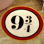 Nesa Decor Harry Potter Hogwarts Express Dijital Baskı Bambu Kalite Genç Odası Halısı