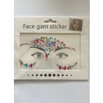 Enhavalı Face Gems Yüz Süsleme Taşı Vücut Kristali Model 18