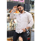 En Moda Klasik Fit Rahat Kesim Cepli Kışlık Oduncu Unisex Gömlek