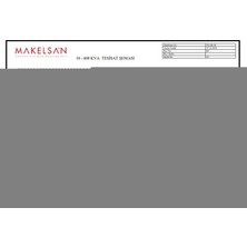 Makelsan Powerpack Se 6 Kva 1F-1F 16 Adet 12V 9Ah 5/10 Dk Onlıne K.G.K. Mu06000N11Ea003