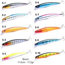 MSO Teknoloji Olta Balıkçılık Minnow 11.5cm - 11.2gr Rapala Yapay Yem