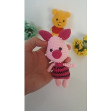 Design By Oykum Winnie The Pooh Piglet Anahtarlık