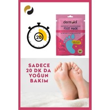 Dermokil Yoğun Nemlendirici Ayak Maskesi 30 ml 2 ' Li Set