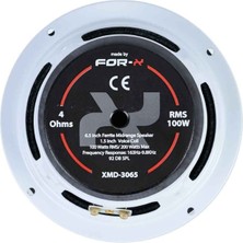 For-X XMD-3065 Oto Araç Ses Sistemi Uyumlu Midrange 16 cm Hoparlör Midrange Spekar