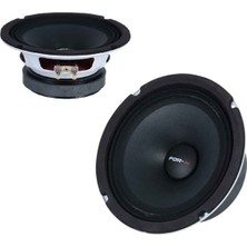 For-X XMD-3065 Oto Araç Ses Sistemi Uyumlu Midrange 16 cm Hoparlör Midrange Spekar
