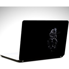 Gitar Çalan Astronot  Laptop Sticker