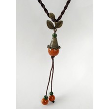 Halley Concept Özel El Yapımı Seramik Kolye