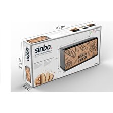 Sinbo Sto 6652 Ahşap Kapaklı Ekmeklik Ekmek Kutusu