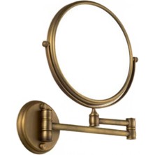 Haitun Antik Bronz Pirinç Duvar Makyaj Aynası 8 Inç Banyo Aynası, Vintage Dekoratif Makyaj Aynaları (Yurt Dışından)