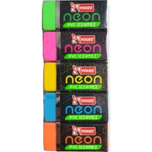 Cmk 2B-30N Mikro Neon Silgi Seti 5'li Paket