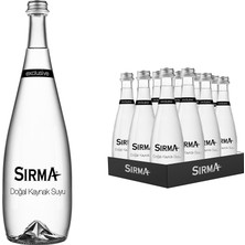 Sırma Exclusive Cam Şişe Su 750 ml 24'lü