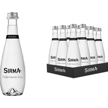 Sırma Exclusive Cam Şişe Su 330 ml 12'li