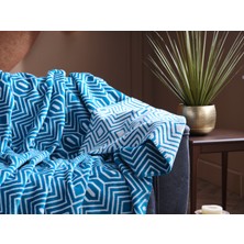 Doqu Home Asude Tek Kişilik Battaniye - Mavi