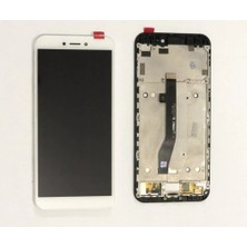 General Mobile Gm8 Go LCD Ekran Full Çıtalı Beyaz