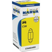 Narva Iki Adet Narva 12V. C5W Sofit-Mekik Ampul 17125 Ean: 4013790227058