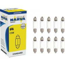 Narva 10 Adet Narva 12V. C5W Sofit-Mekik Ampul 17125 Ean: 4013790227058