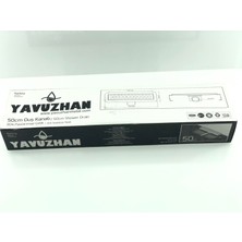 Yavuzhan 50 cm Lineer Dönerli Duş Süzgeç