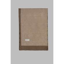 Armanda Zincir Monogram Desenli Şal 3042-Vızon