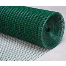 Bahçeciler Pvc Kaplı Puntalı Tel Bahçe Teli Çit -Göz Aralığı 12X12 1,2m x  0.9 mm x 25 M