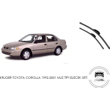 Kruger Toyota Corolla 1992-2001   Muz Tipi Silecek Seti