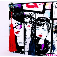 Çanta Tasarımcısı Clutch Çanta Fashion Style Desen