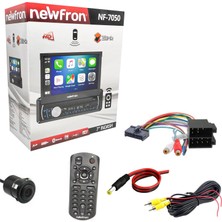 Newfron Oto Teyp Indash 7 4X50W Car Play Zlink Bt/usb/sd/fm/aux Kameralı Newfron NF-7050