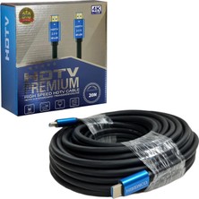 Seenergy HDMI Kablosu Gold 2.0V 2k 4K Hdtv 20MT SE-20M4K