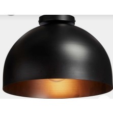 Demet Habek My Lights Retro Rustik 30CM Metal Tavan Avize Plofonyer Avize