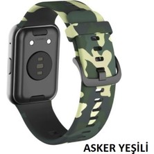 Basias Huawei Watch Fit Yeni Nesil Desenli Silikon Kordon Kayış