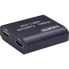 Keepro Hdmı 1080P 4K HDMI Video Capture Kart With Loop Out USB 2.0