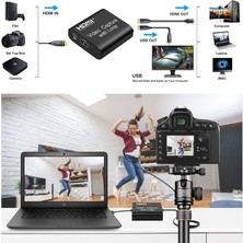 Keepro Hdmı 1080P 4K HDMI Video Capture Kart With Loop Out USB 2.0