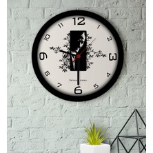 BK Kişiye Özel Atatürk Temalı Ahşap Duvar Saati-8