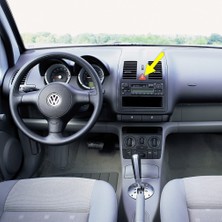 After Vw Lupo 1999-2006 Dörtlü Flaşör Düğmesi Kırmızı Üçgen Ikaz Tuşu 6N0953235C