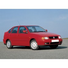 After Vw Polo Classic 2000-2002 Dörtlü Flaşör Düğmesi Kırmızı Üçgen Ikaz Tuşu 6N0953235A