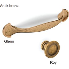 Hafele Glenn Kulp Antik Bronz Renkli 96MM 3'lü Avantaj Paket
