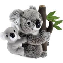 Animals Of The World Ağaçta Yavrulu Koala 26 cm