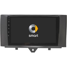 Myway Smart Fortwo Android 12 Kablosuz Carplay Navigasyon Multimedya Ekran Teyp - MY-0609W-SMART Fortwo